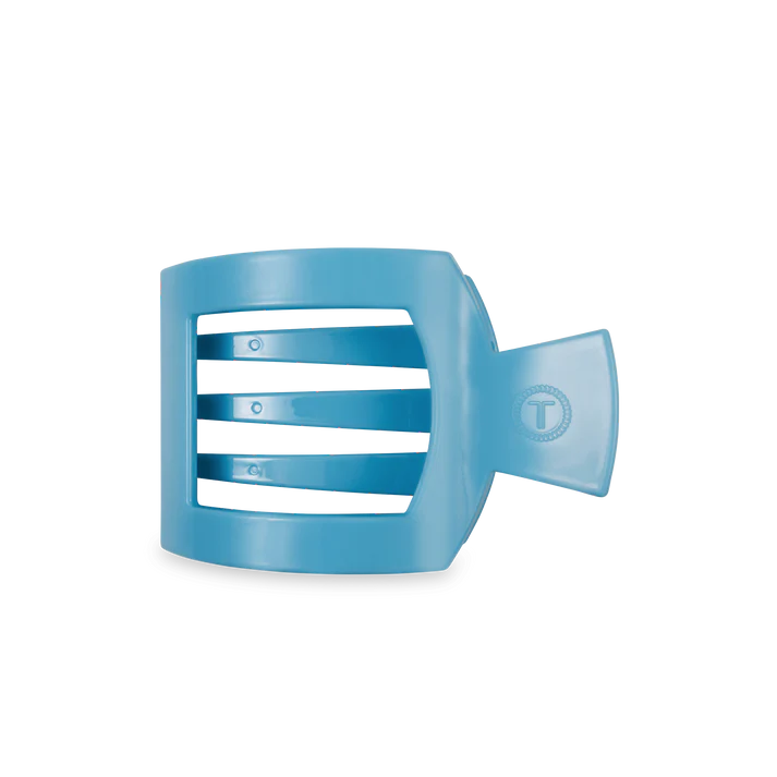 Summer Sky Medium Flat Square Hair Clip