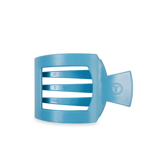 Summer Sky Medium Flat Square Hair Clip