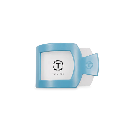 Summer Sky Small Flat Square Hair Clip