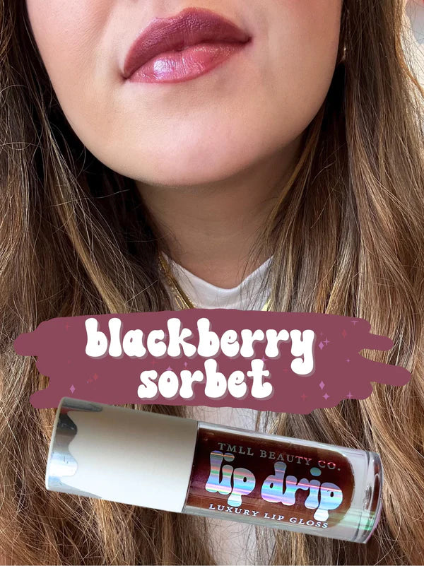 Luxury Lip Drip Gloss - Blackberry Sorbet