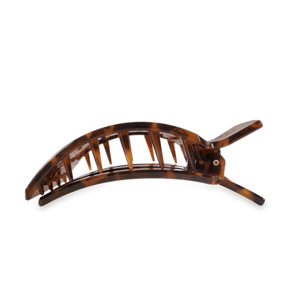 Tortoise Large Flat Square Hair Clip